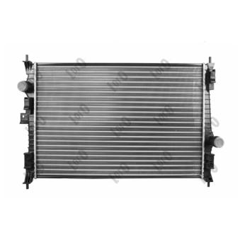 Radiateur, refroidissement du moteur ABAKUS 038-017-0036