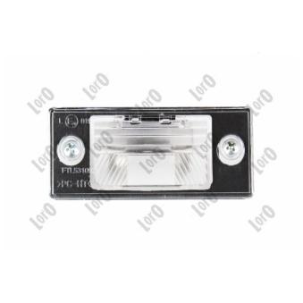 Feu éclaireur de plaque ABAKUS 053-10-925