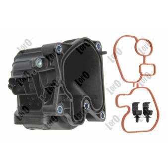 Radiateur, réaspiration des gaz d'échappement ABAKUS