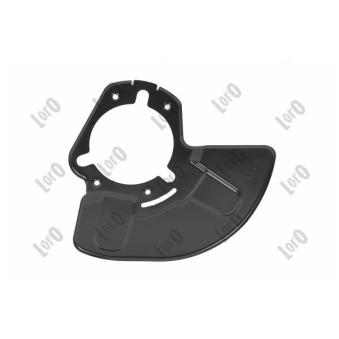 Déflecteur, disque de frein avant gauche ABAKUS