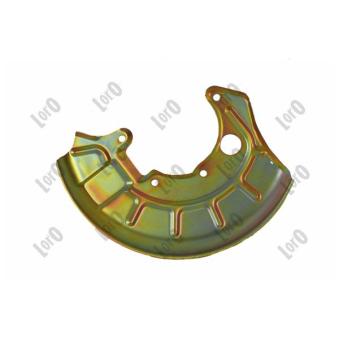 Déflecteur, disque de frein avant gauche ABAKUS 131-07-125