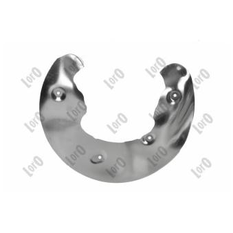 Déflecteur, disque de frein avant droit ABAKUS 131-07-128