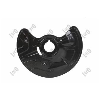 Déflecteur, disque de frein avant droit ABAKUS 131-07-152