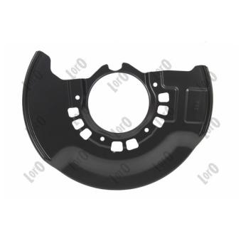 Déflecteur, disque de frein avant droit ABAKUS 131-07-180