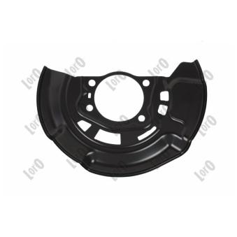 Déflecteur, disque de frein avant gauche ABAKUS 131-07-221