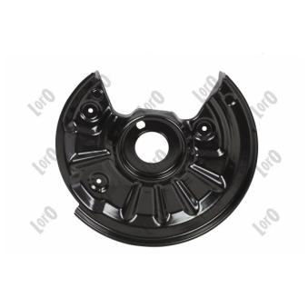 Déflecteur, disque de frein arrière gauche ABAKUS 131-07-721