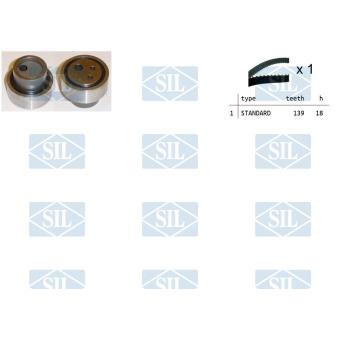 Kit de distribution Saleri SIL TK1184