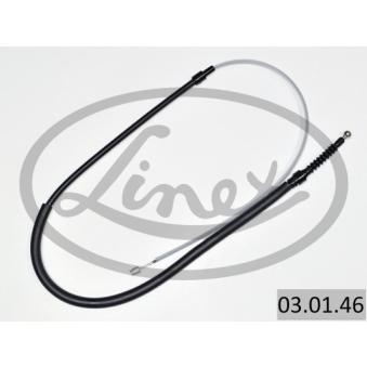 Tirette à câble, frein de stationnement LINEX 03.01.46