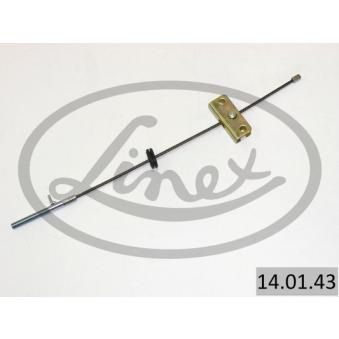 Tirette à câble, frein de stationnement LINEX 14.01.43