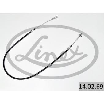 Tirette à câble, frein de stationnement LINEX