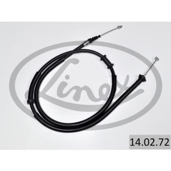 Tirette à câble, frein de stationnement LINEX 14.02.72