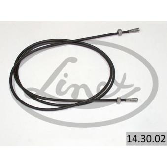 Câble flexible de commande de compteur LINEX 14.30.02