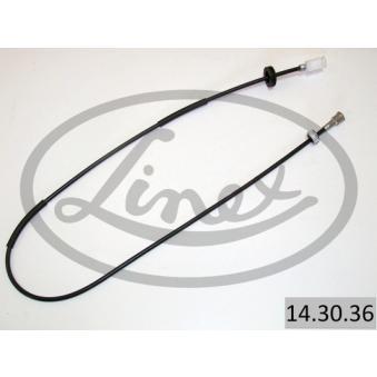 Câble flexible de commande de compteur LINEX