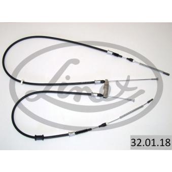 Tirette à câble, frein de stationnement LINEX