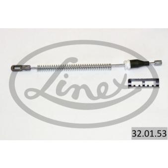 Tirette à câble, frein de stationnement LINEX