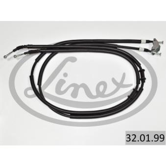 Tirette à câble, frein de stationnement LINEX