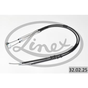Tirette à câble, frein de stationnement LINEX 32.02.25