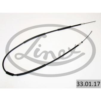 Tirette à câble, frein de stationnement LINEX 33.01.17