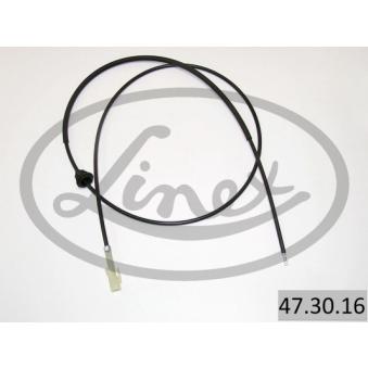 Câble flexible de commande de compteur LINEX