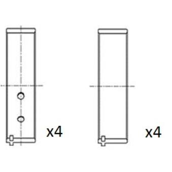 Coussinet de bielle FAI AutoParts BB2080-025