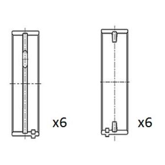 Coussinet de vilebrequin FAI AutoParts BM1062-025