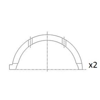 Rondelle d'écartement, vilebrequin FAI AutoParts