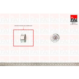 Poulie-tendeur, courroie de distribution FAI AutoParts T9307