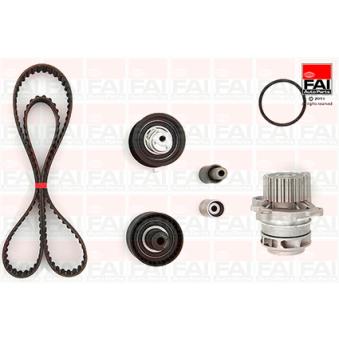 Pompe à eau + kit de courroie de distribution FAI AutoParts TBK141-6129