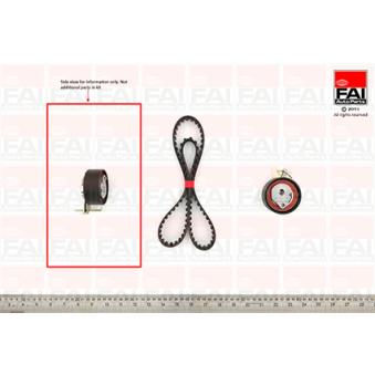 Kit de distribution FAI AutoParts TBK144