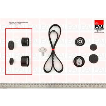 Kit de distribution FAI AutoParts TBK171