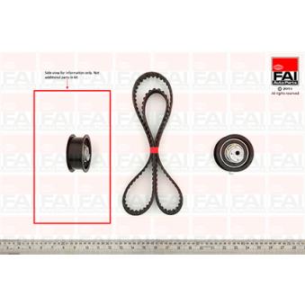 Kit de distribution FAI AutoParts TBK96