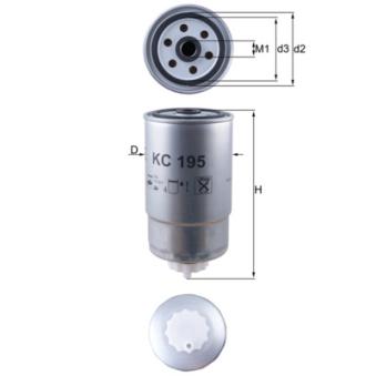 Filtre à carburant KNECHT