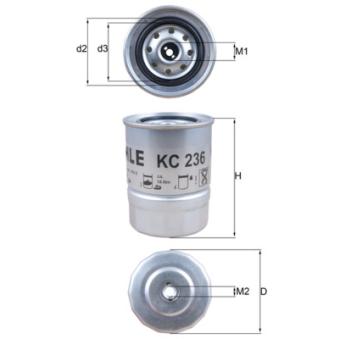 Filtre à carburant KNECHT