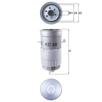 Filtre à carburant KNECHT