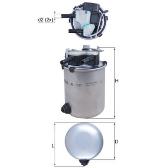 Filtre à carburant KNECHT