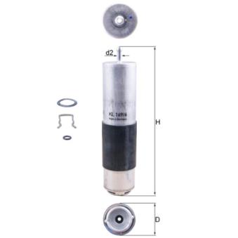 Filtre à carburant KNECHT