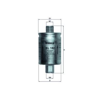 Filtre à carburant KNECHT