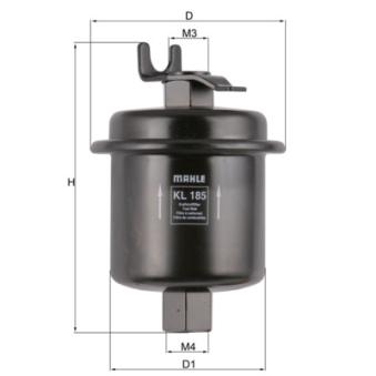 Filtre à carburant KNECHT