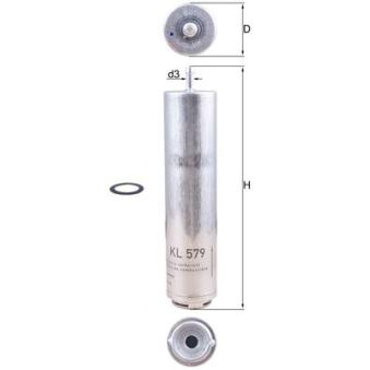 Filtre à carburant KNECHT KL 579D