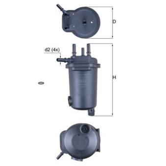 Filtre à carburant KNECHT