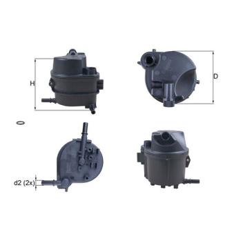 Filtre à carburant KNECHT KL 777D