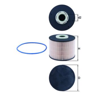 Filtre à carburant KNECHT KX 331D