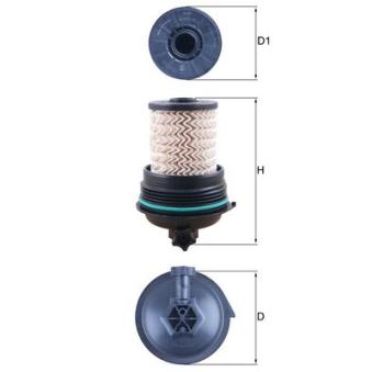 Filtre à carburant KNECHT KX 480