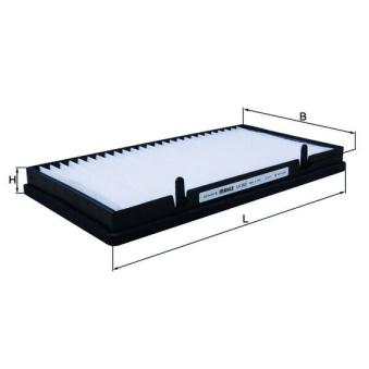 Filtre, air de l'habitacle KNECHT LA 382