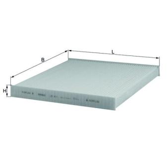 Filtre, air de l'habitacle KNECHT