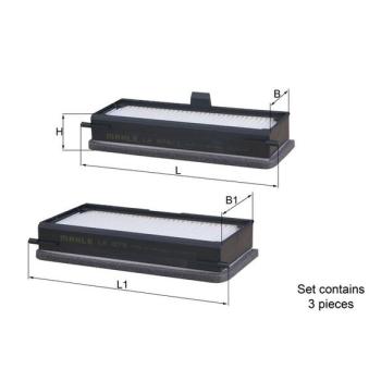 Filtre, air de l'habitacle KNECHT