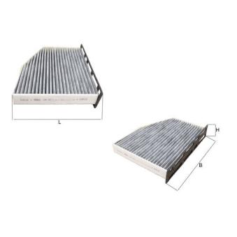 Filtre, air de l'habitacle KNECHT LAK 181/1