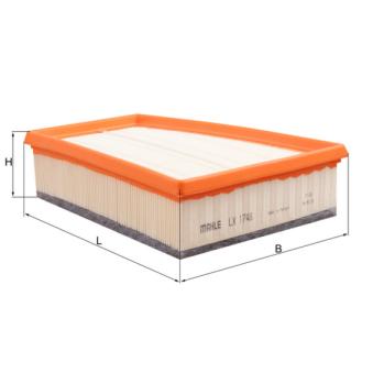 Filtre à air KNECHT LX 1748