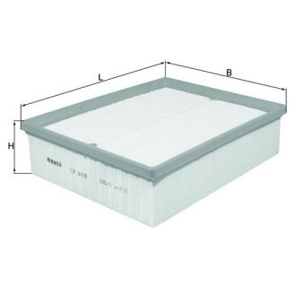 Filtre à air KNECHT LX 819