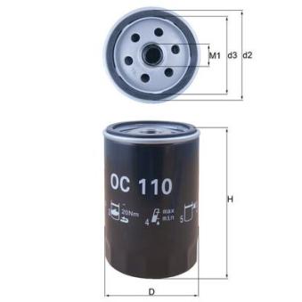 Filtre à huile KNECHT